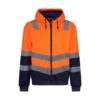 Pro Hi Vis Full Zip Hoodie