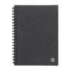 Notebook gerecycled leer Midi